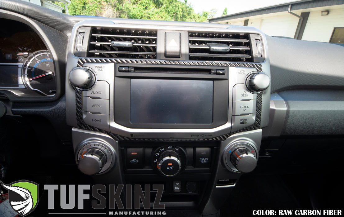 Tufskinz Outer Radio Display Accent Trim For 4Runner (2014-2024)