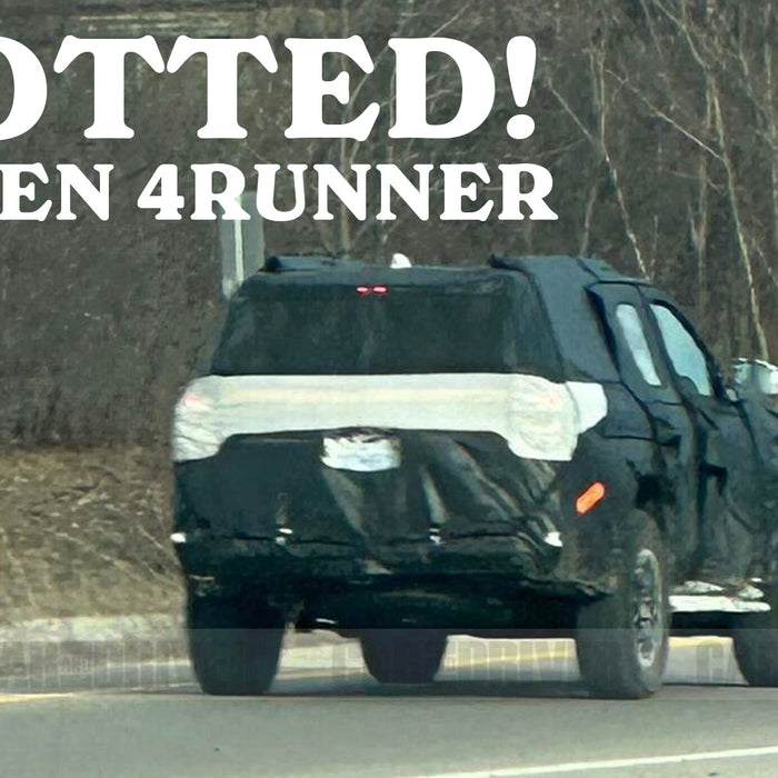All New 6th Generation 4Runner Spotted!