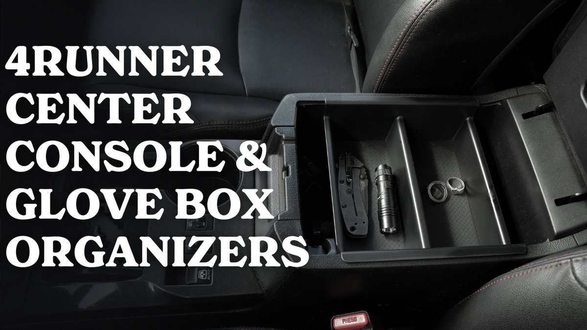 4Runner Center Console & Glove Box Organizer Install — 4Runner Lifestyle