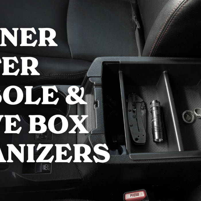 4Runner Center Console & Glove Box Organizer Install