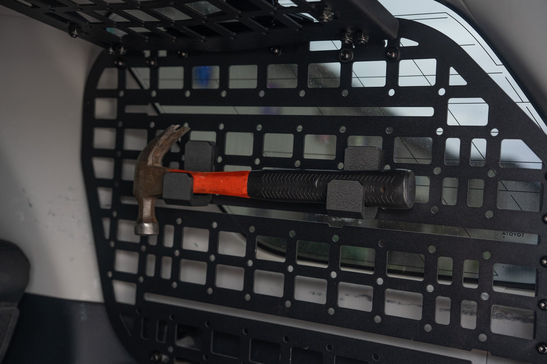 4Runner Lifestyle Interior Rear Window MOLLE Panel Hook: Simple Storage Upgrade for 6th Gen 4Runner