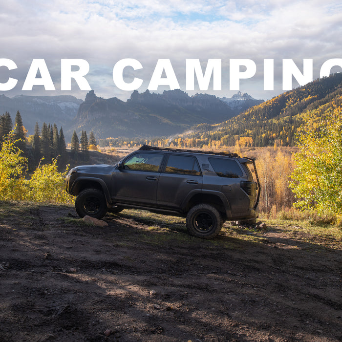 Car Camping in a Toyota 4Runner
