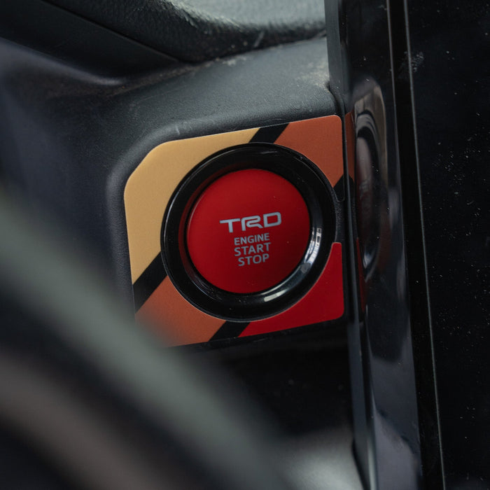Start/Stop Button Overlay for 2025+ 4Runner: Small Interior Mod, Big OEM+ Upgrade