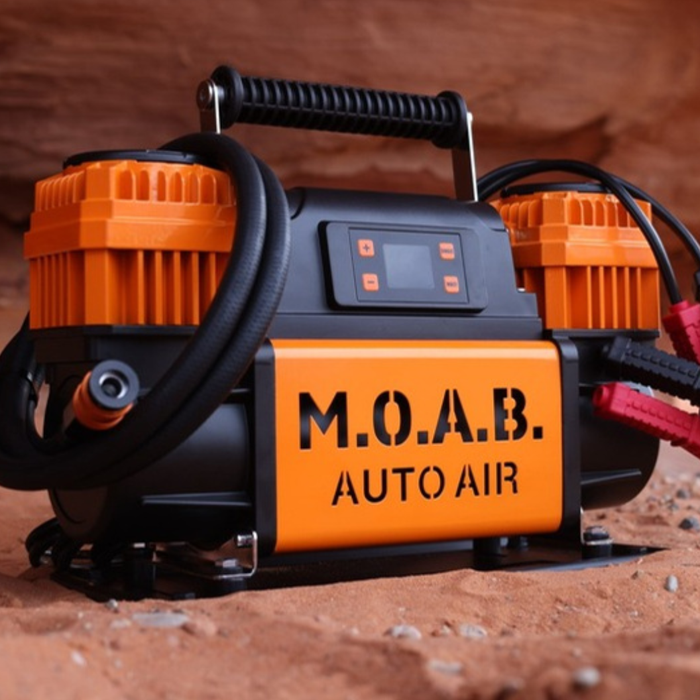 EZ FLATE M.O.A.B. Auto Air 10.6 CFM Portable Dual Air Compressor