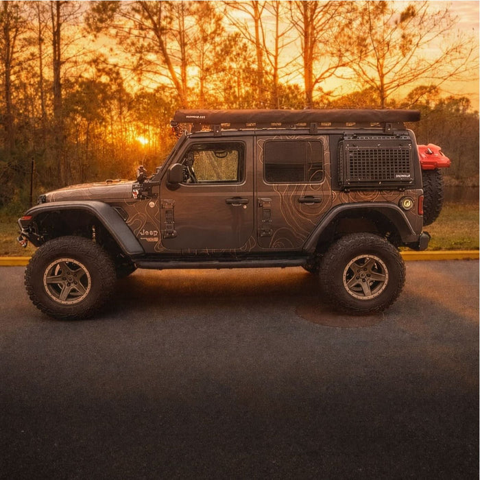 Wraplander DIY Topography Vinyl Wrap Full Car Kit