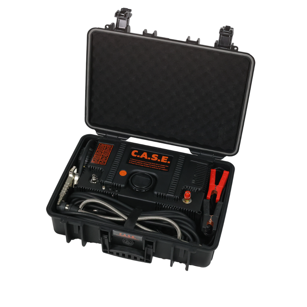EZ FLATE C.A.S.E. 10.6 CFM Portable Dual Air Compressor — 4Runner