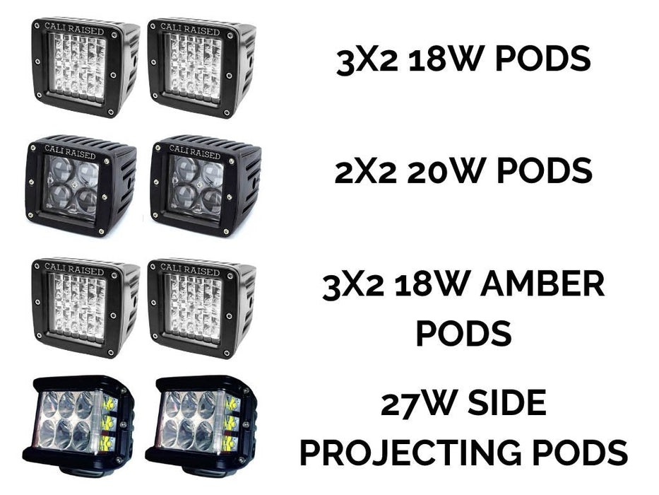 Cali Raised Ditch Light Kit For 4Runner (2003-2009)