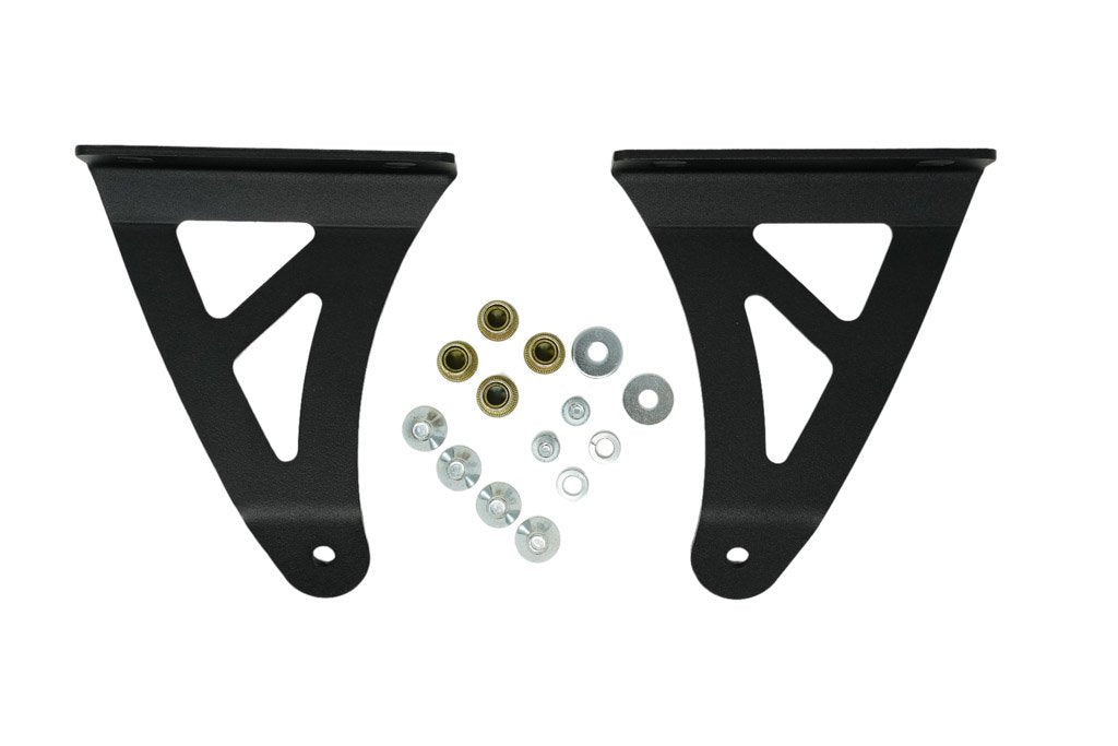Cali Raised 52" Curved LED Light Bar Roof Mounting Brackets For 4Runner (2003-2024)