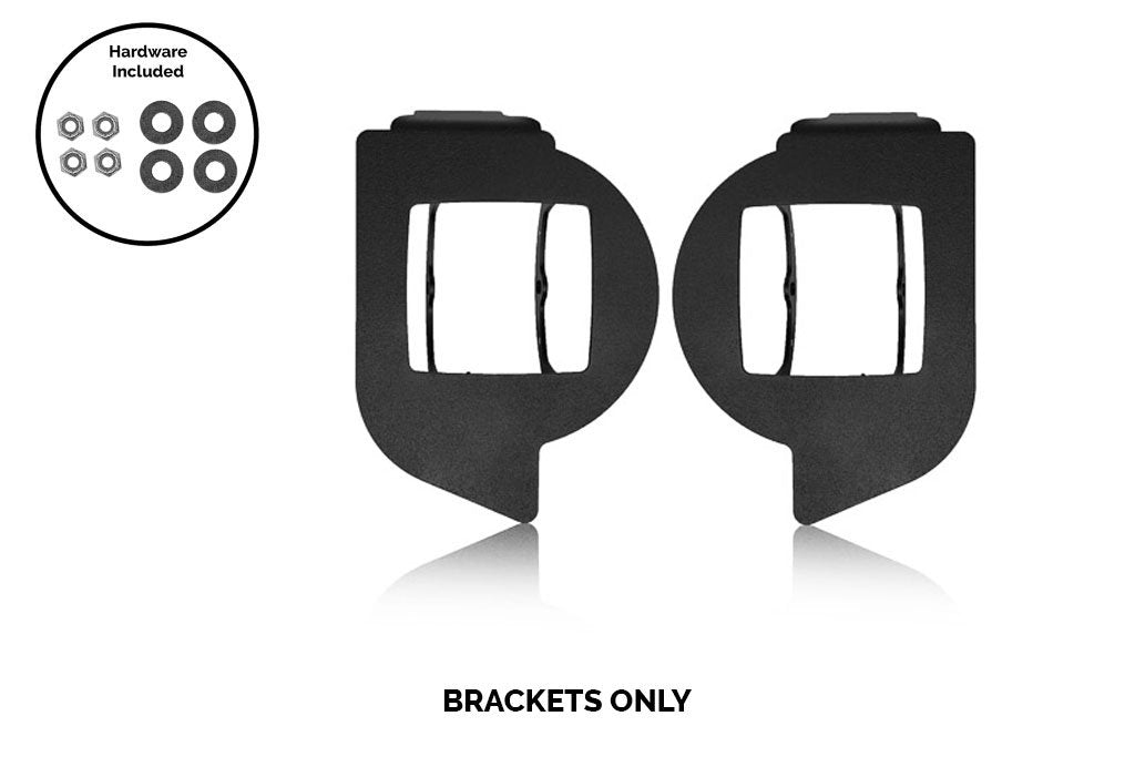 Cali Raised LED Fog Light Pod Replacement Mounting Brackets For 4Runner (2014-2024)