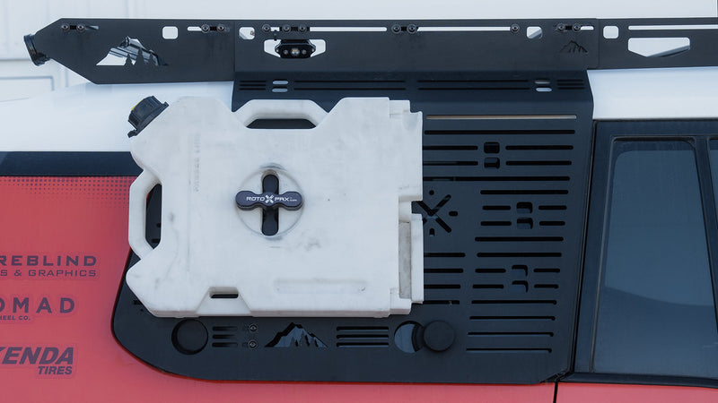 Sherpa Window Panel Rotopax Isolators
