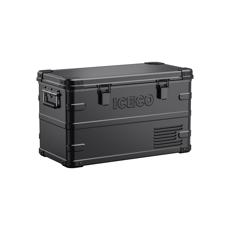 ICECO APL35 Dual Zone Aluminum Black Fridge 35 LT