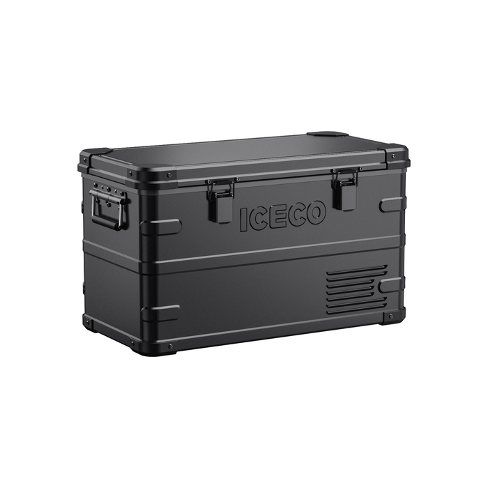 ICECO APL35 Dual Zone Aluminum Black Fridge 35 LT