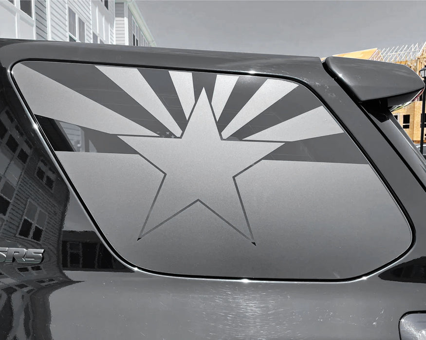 Rear Quarter Panel Window Decals For 4Runner (2010-2024)