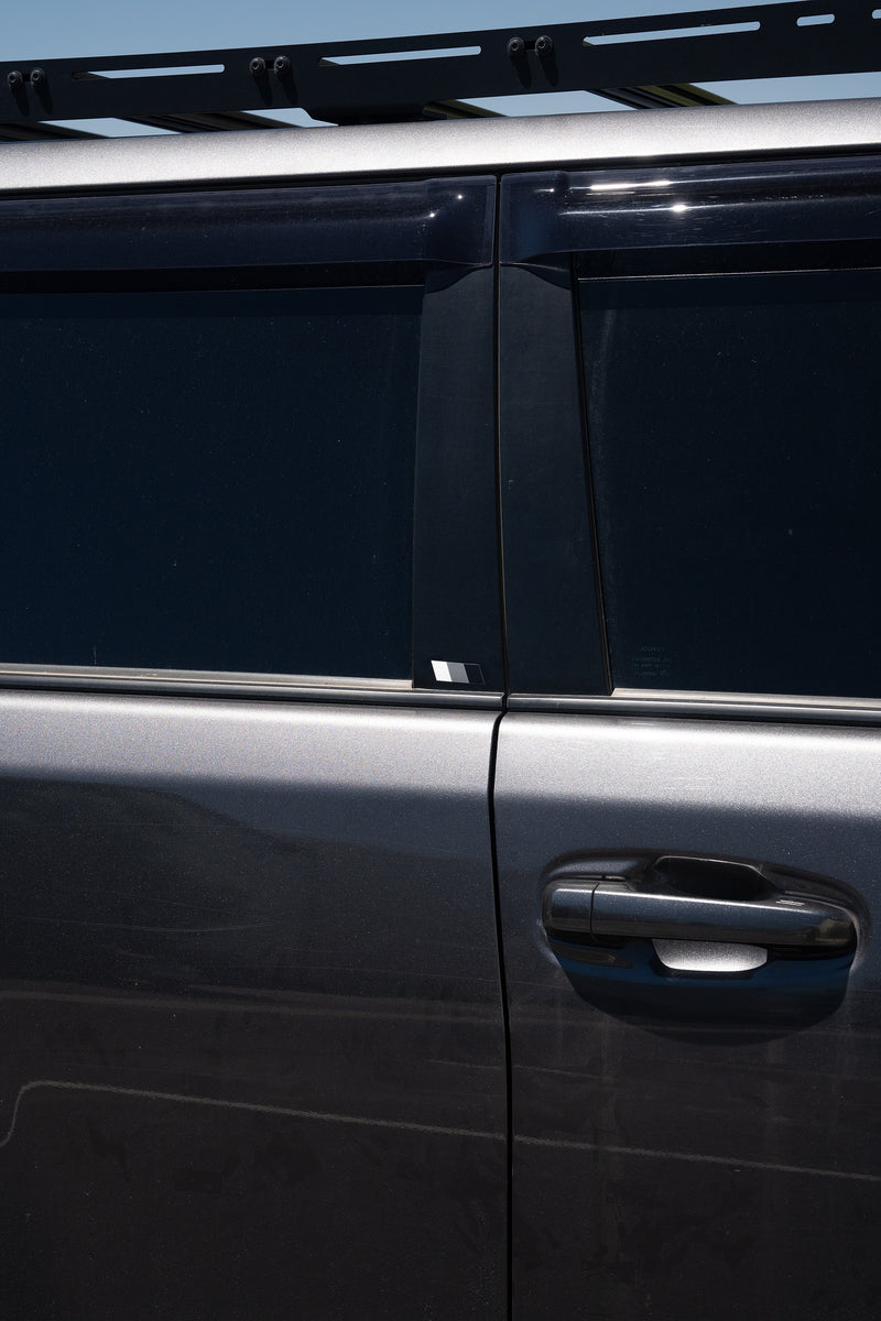 Vinyl Garage B Pillar Three Stripe Decal