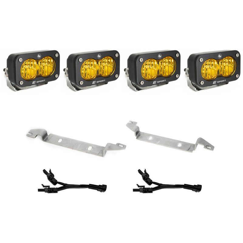 Baja Designs S2 OEM Fog Light Replacement Kit For 4Runner (2025-Current) Non TRD Models