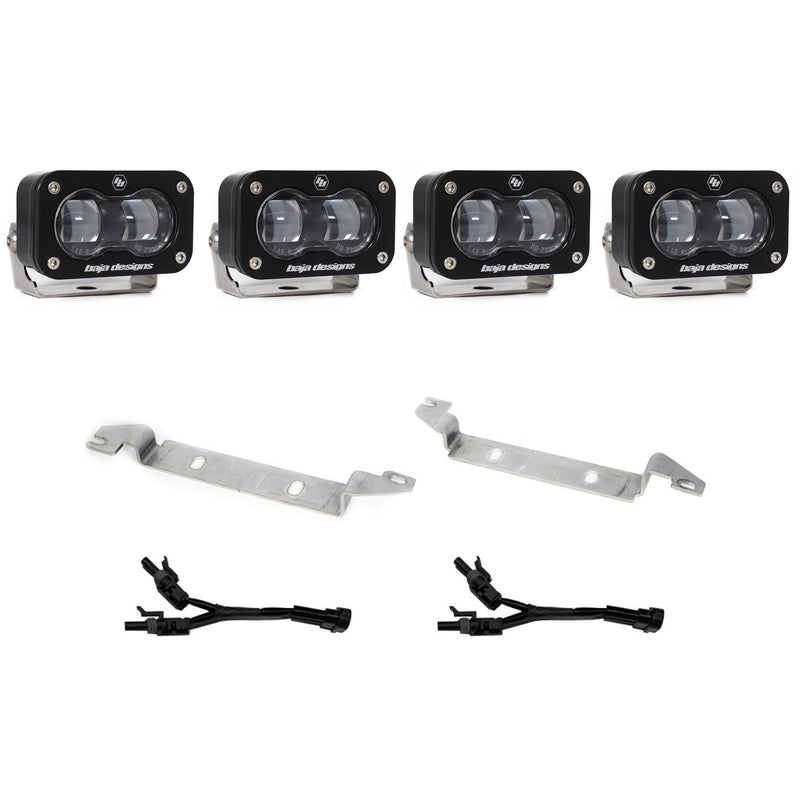 Baja Designs S2 OEM Fog Light Replacement Kit For 4Runner (2025-Current) Non TRD Models