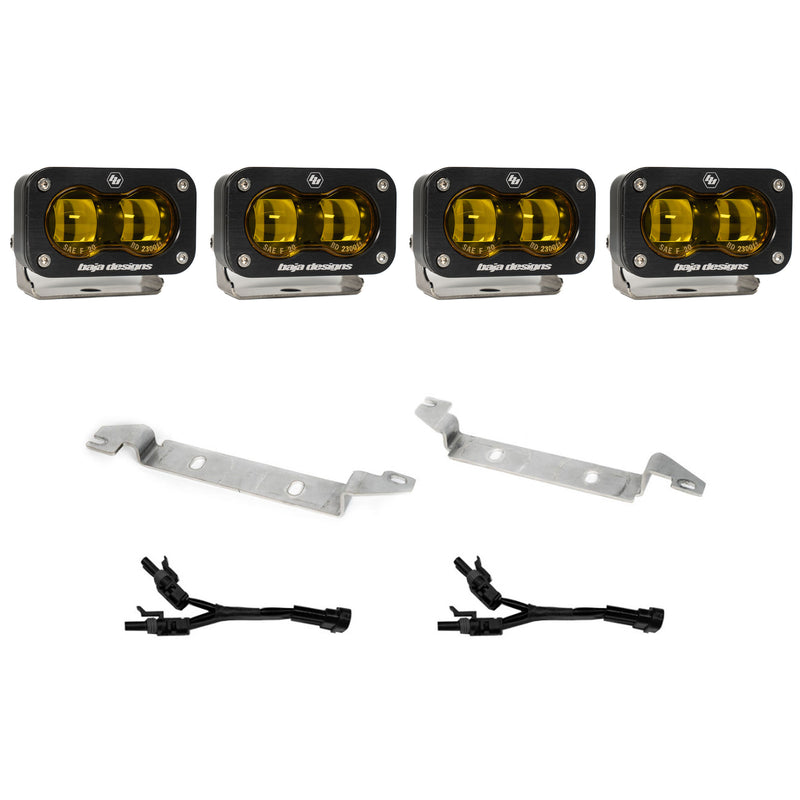 Baja Designs S2 OEM Fog Light Replacement Kit For 4Runner (2025-Current) Non TRD Models
