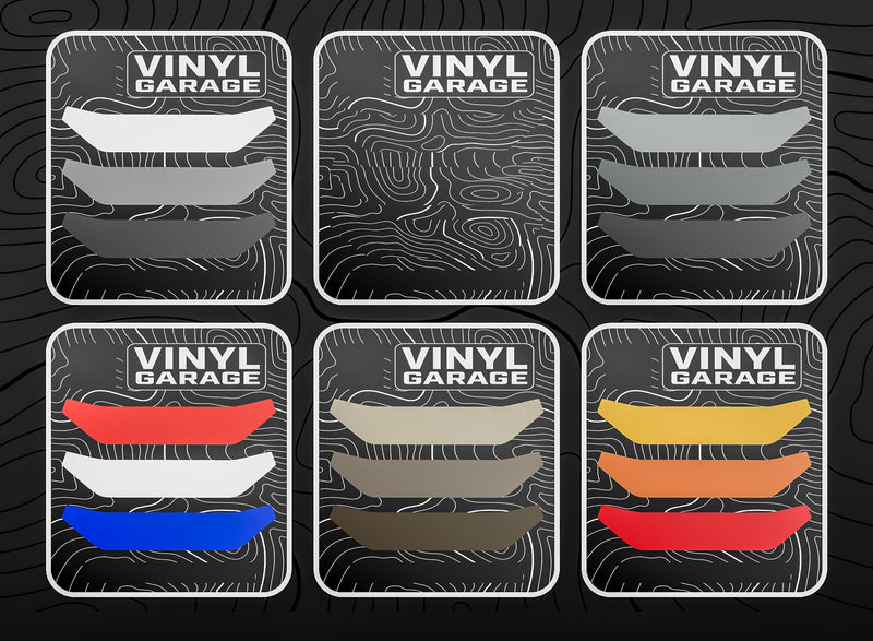 Vinyl Garage Grille Accent Strips For 4Runner (2025-Current)