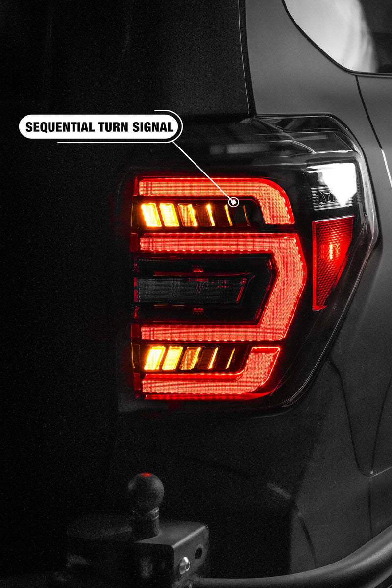 Attica Rogue Series LED Sequential Tail Lights For 4Runner (2010-2024)