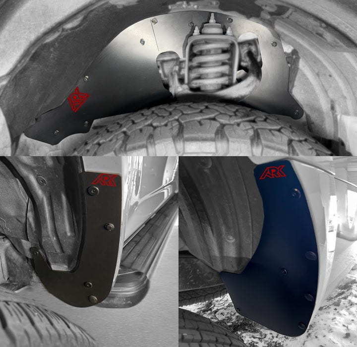 ARK TriXpoly Splash Guards Mud Flap & Micro Deletes For 4Runner (2010-2024)
