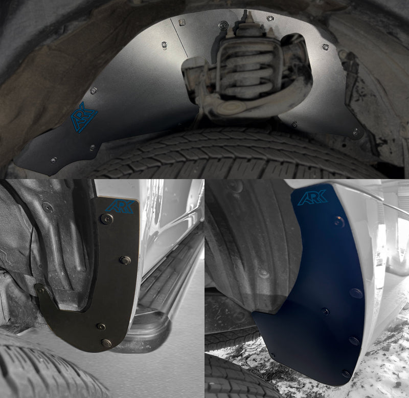 ARK TriXpoly Splash Guards Mud Flap & Micro Deletes For 4Runner (2010-2024)
