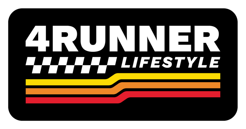 4Runner Lifestyle Black Racing Sticker