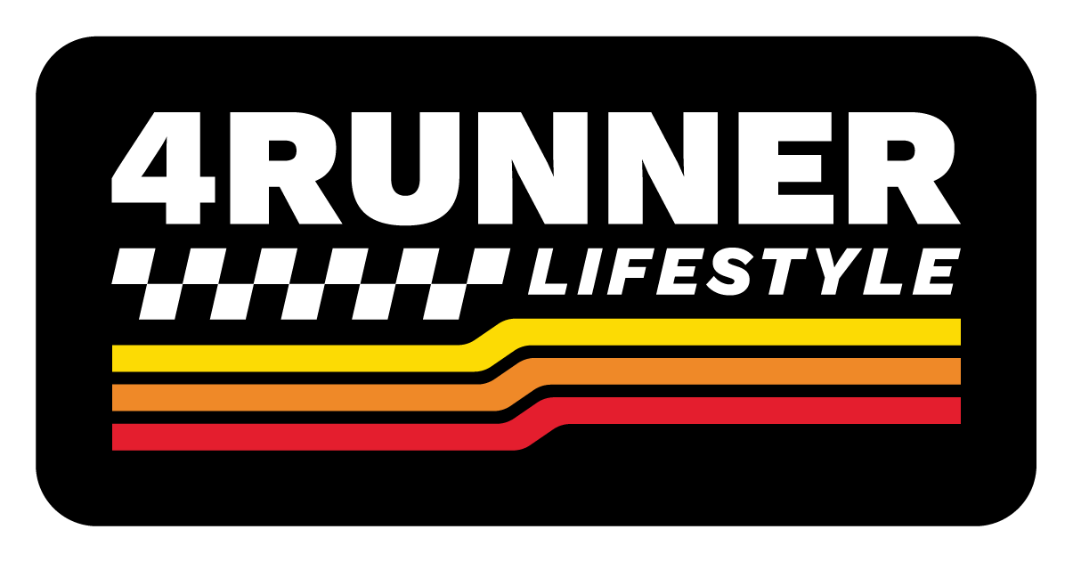 4Runner Lifestyle Black Racing Sticker
