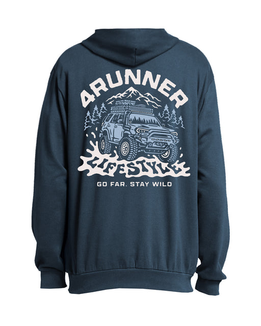 4Runner Lifestyle Washed Gray Stay Wild Hoodie