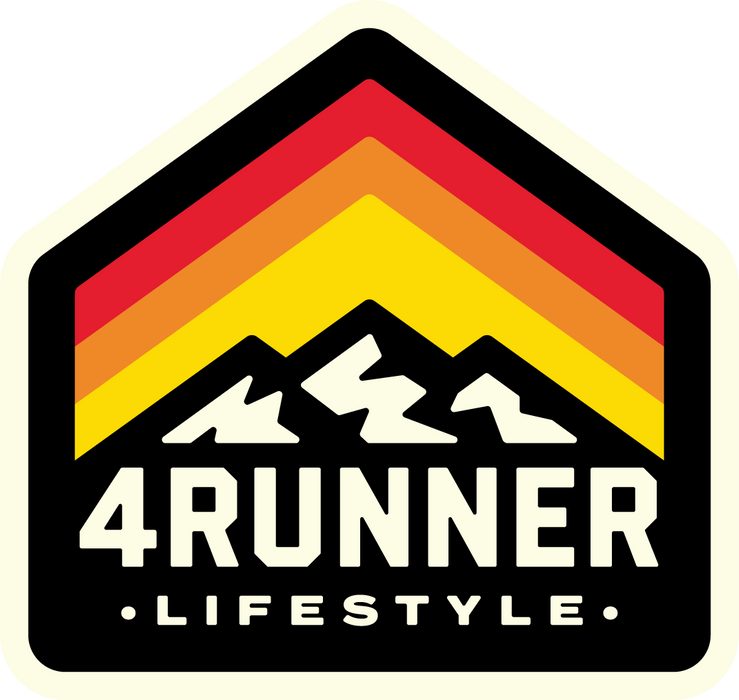 4Runner Lifestyle Heritage Mountain Sticker