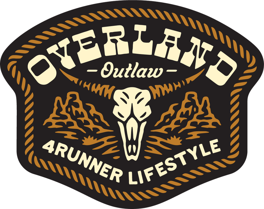 4Runner Lifestyle Overland Outlaw Sticker