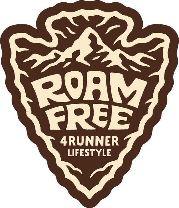 4Runner Lifestyle Roam Free Sticker