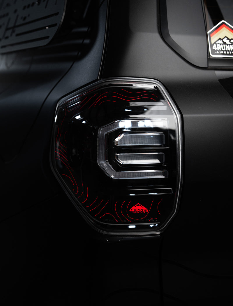 AlphaRex NOVA-Series Prismatic LED Tail Lights For 4Runner (2025-Current)