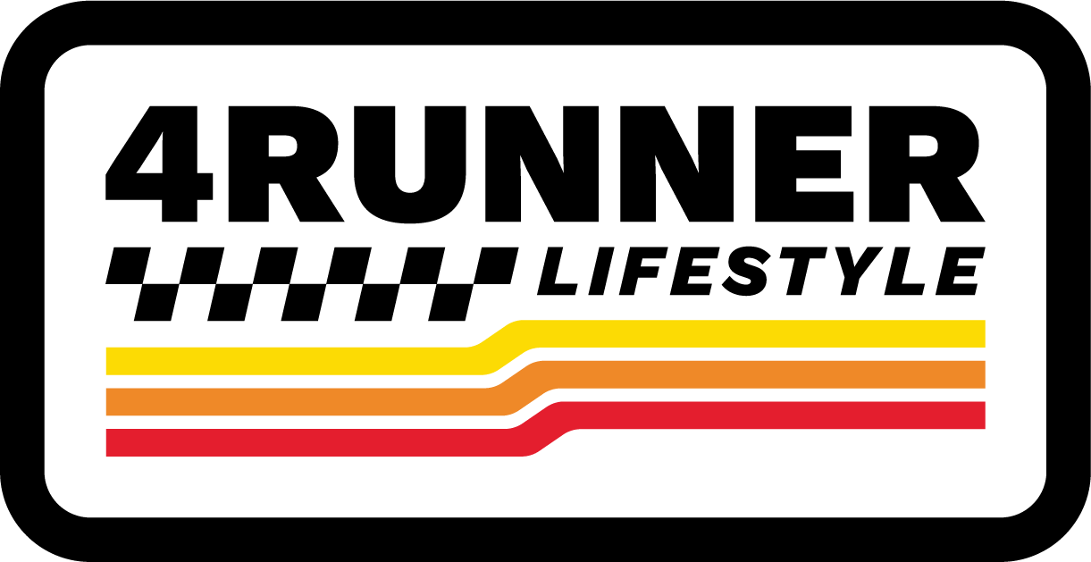 4Runner Lifestyle White Racing Sticker