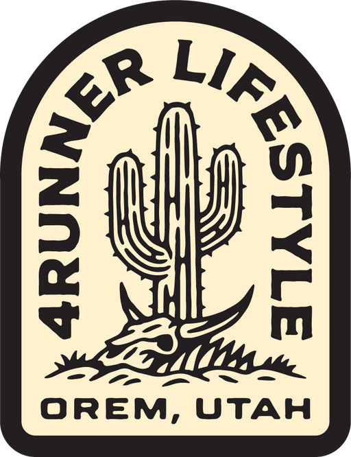 4Runner Lifestyle Woodland Camo Sticker
