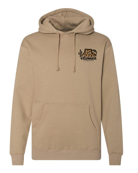 Rayco Design x 4Runner Lifestyle For The Roaming Soul Tan Hoodie