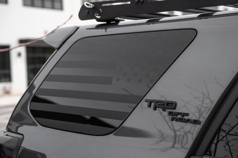 Rear Quarter Panel Window Decals For 4Runner (2010-2024)