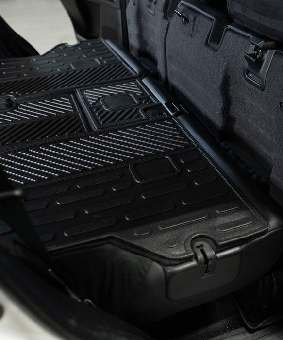 ToughPRO Black Cargo Mat For Toyota 4Runner 2010-2024 – No 3rd Row, No Cargo Tray, Heavy Duty Rubber, USA Made