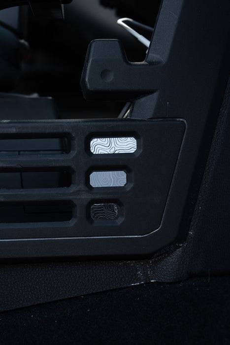 Vinyl Garage Center Console Molle Decal For 4Runner (2025-Current)