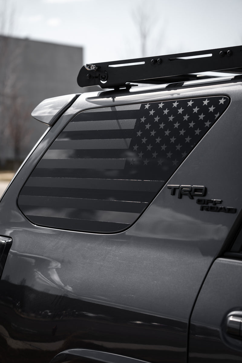 Rear Quarter Panel Window Decals For 4Runner (2010-2024)