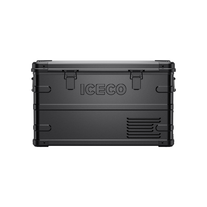 ICECO APL35 Dual Zone Aluminum Black Fridge 35 LT