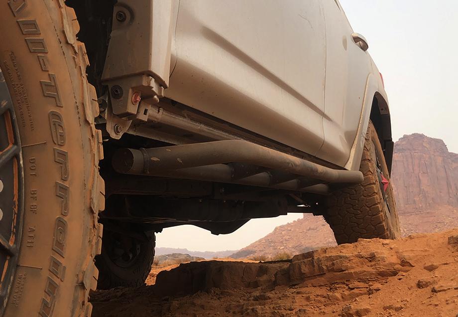 Cali Raised Trail Edition Bolt-On Rock Sliders For 4Runner (2010-2024)