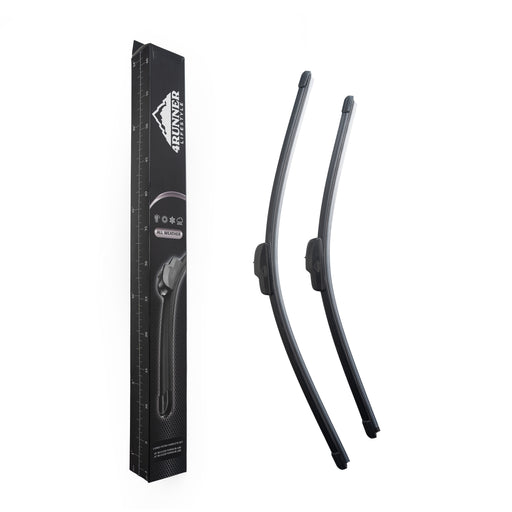 Front & Rear Wiper Blade Set For Toyota 4Runner (2010-2021) – 3-Piece, 20"+24"+12", Easy Installation