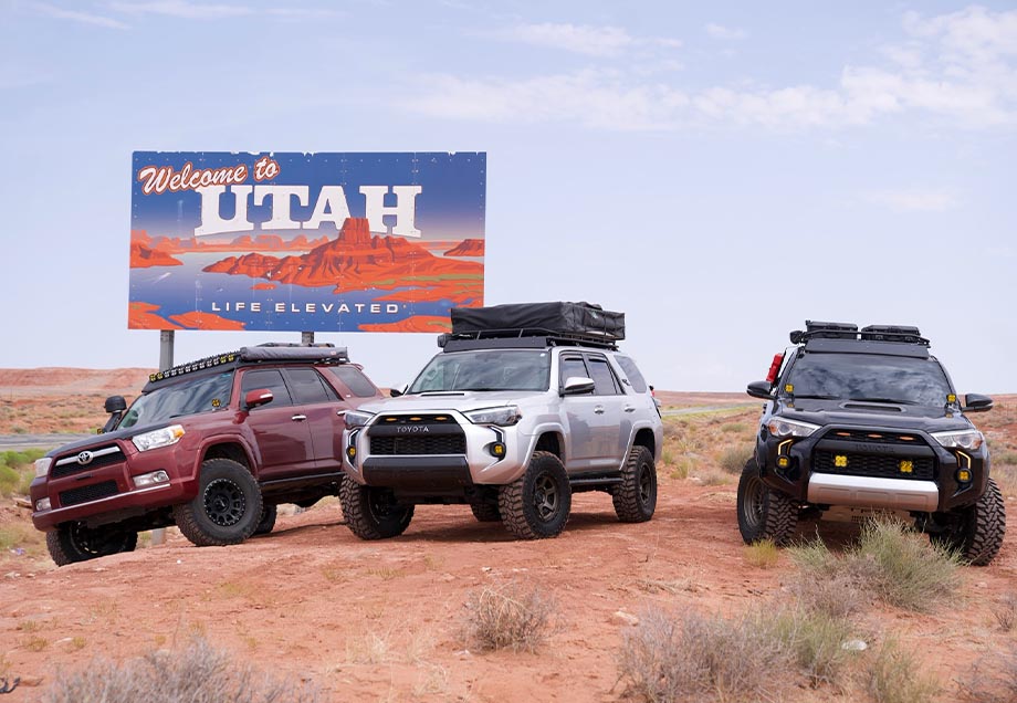Cali Raised Low Profile Ditch Light Combo For 4Runner (2010-2024)