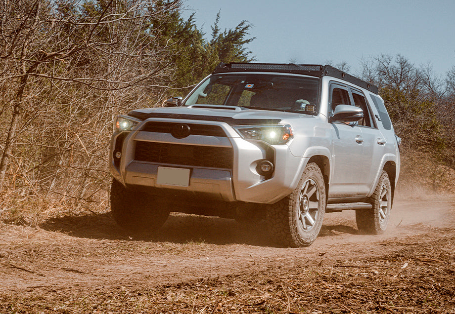 Cali Raised Step Edition Bolt-On Rock Sliders For 4Runner (2010-2024)