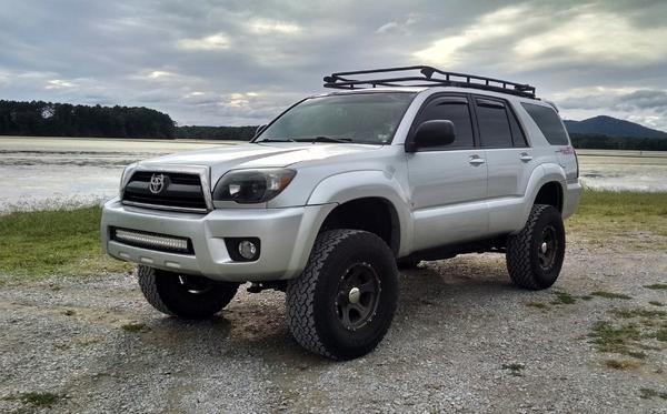 Cali Raised Lower Bumper Flush LED Light Bar Kit For 4Runner (2003-2009)