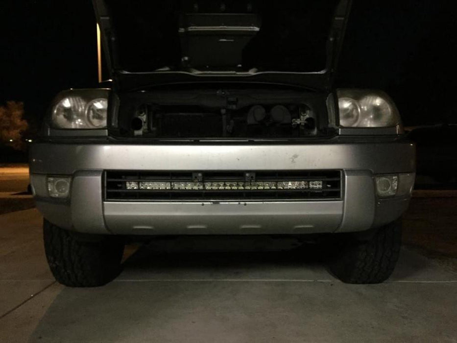 Cali Raised Lower Bumper Flush LED Light Bar Kit For 4Runner (2003-2009)