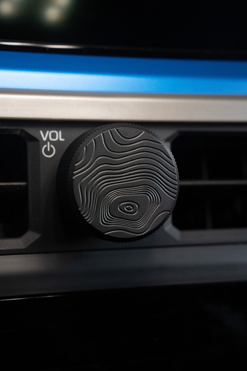 Mace MFG Topo Volume Knob For 4Runner (2025-Current)