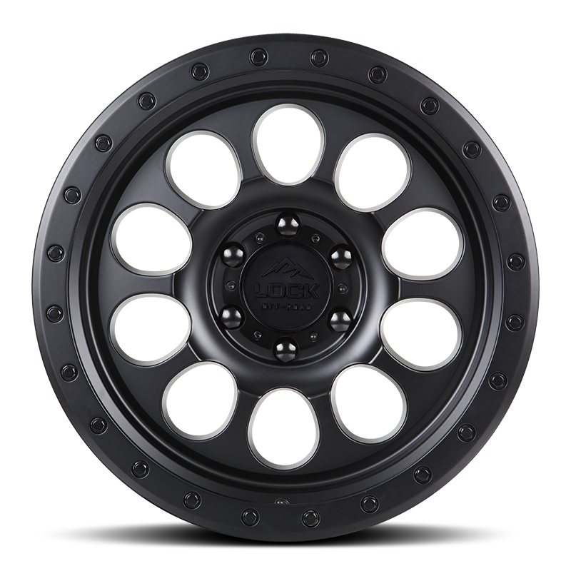 Lock Off-Road Wheels 50CAL Matte Black