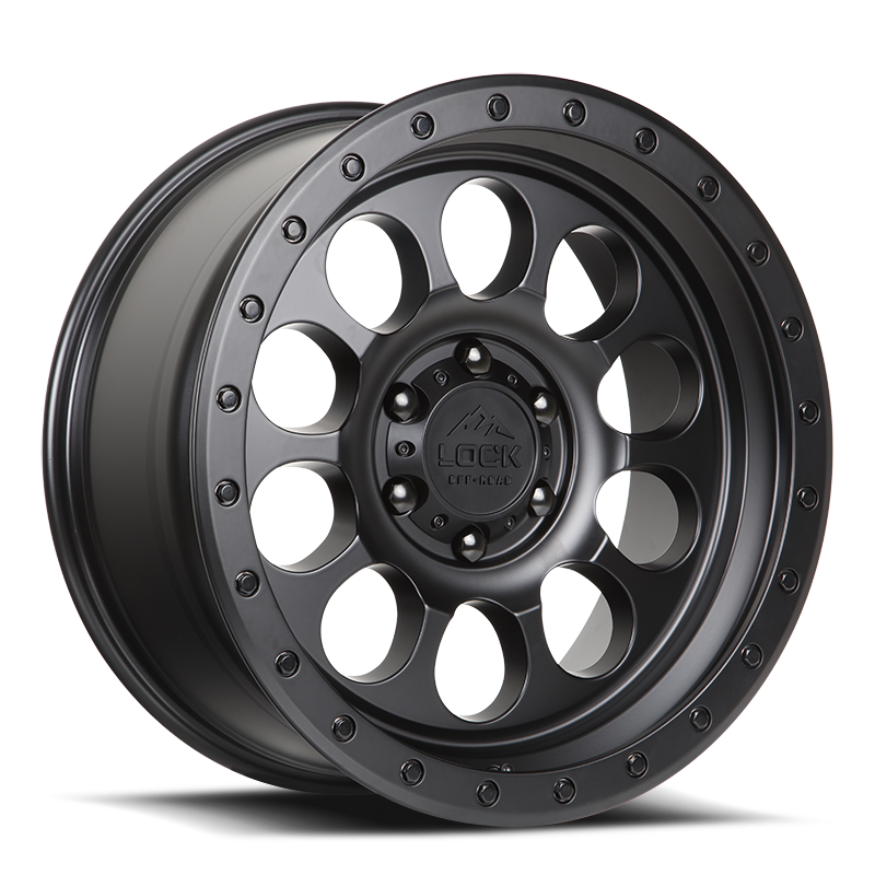 Lock Off-Road Wheels 50CAL Matte Black
