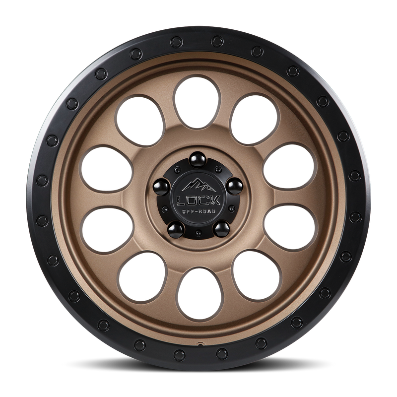 Lock Off-Road Wheels 50CAL Matte Desert Bronze